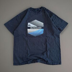 Y2K Style Quiksilver‎ Tshirt Men XL Skater Surfer Streetwear Faded 2000s Loose
